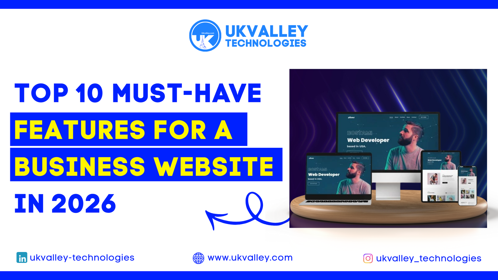 Top 10 Must-Have Features for a Business Website in 2026