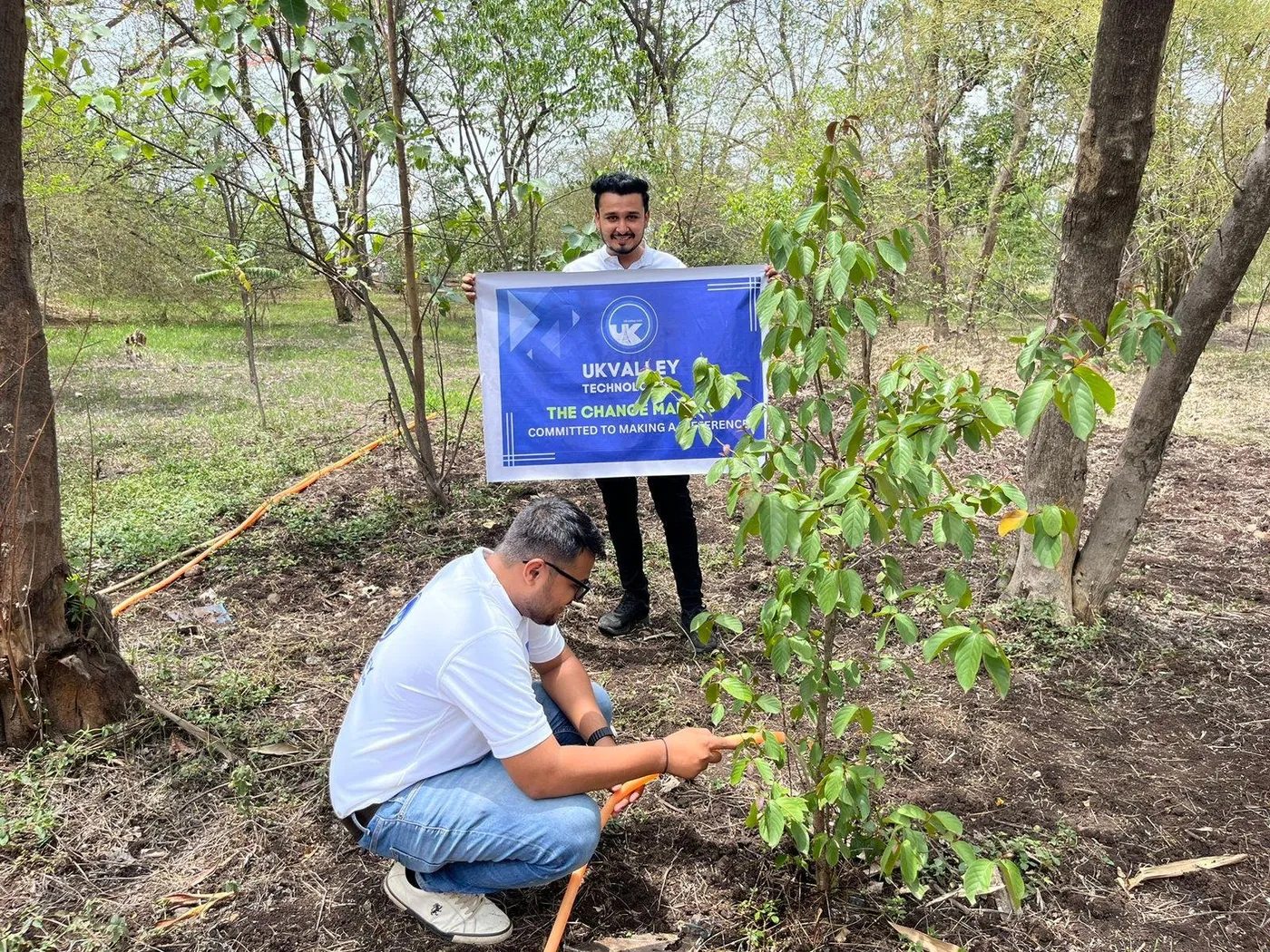 Ukvalley team at a tree plantation drive — photo 4